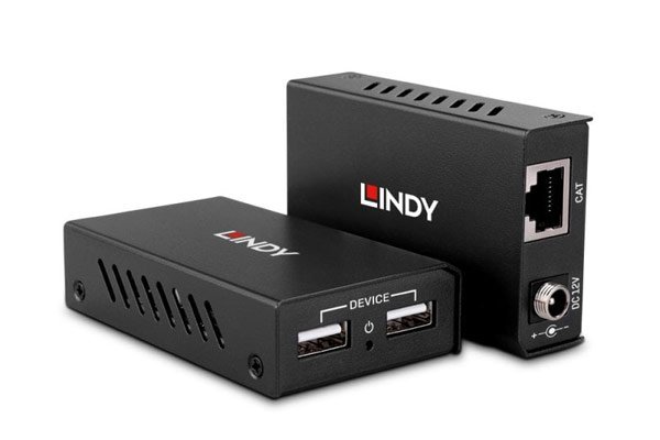Lindy 100m 2 Port USB 2.0 Cat.6 Extender – Authorised Distributor UAE Dubai Abu Dhabi | Maxtouch