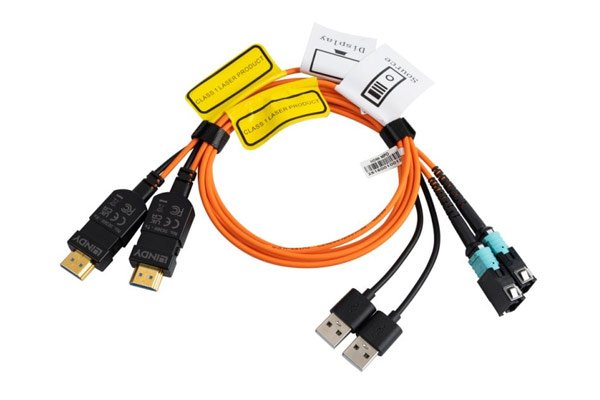 Lindy 100m MPO Fibre Optic HDMI® 8K60 Extender – Authorised Distributor UAE Dubai Abu Dhabi | Maxtouch