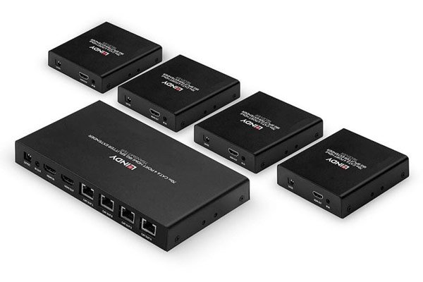 Lindy 70m Cat.6 4 Port HDMI® 4K60 & IR Splitter Extender – Authorised Distributor UAE Dubai Abu Dhabi | Maxtouch