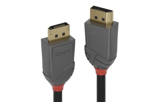 Lindy DisplayPort™ 1.2 Cable – Anthra Line – Authorised Distributor UAE Dubai Abu Dhabi | Maxtouch