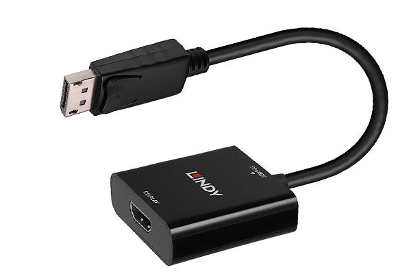 Lindy DisplayPort™ 1.2 to HDMI® 4K60 Active Converter – Authorised Distributor UAE Dubai Abu Dhabi | Maxtouch