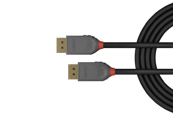 Lindy DisplayPort™ 1.4 Cable – Anthra Line – Authorised Distributor UAE Dubai Abu Dhabi | Maxtouch