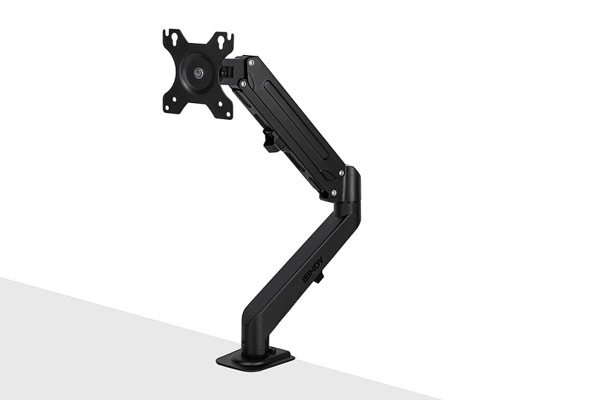 Lindy Single Desktop Gas Arm Display Mount – Authorised Distributor UAE Dubai Abu Dhabi | Maxtouch