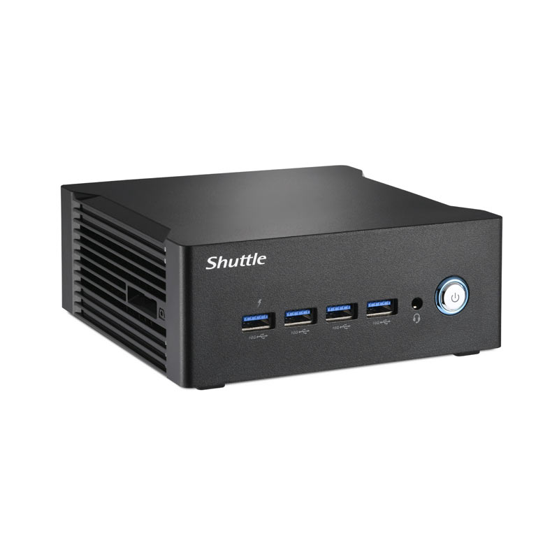 Shuttle mini computer with HDMI and LAN
